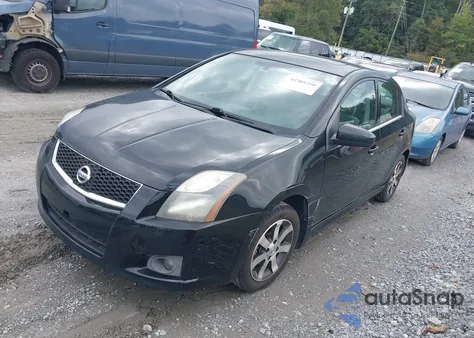 2012 Nissan Sentra 2.0 Sr z USA, uszkodzony, nr VIN 3N1AB6APXCL773601